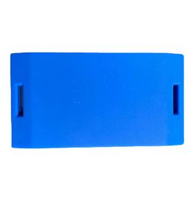 RFID silicone tag fire asset management tag anti-metal high temperature UHF double hole wearable anti-bending