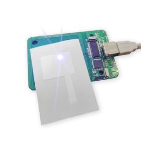 Customized inventory, fixed-point search for items, high-frequency identification with LED light and RF ID electronic tag