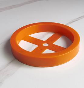 Gas pipeline positioning underground electronic tag disc-shaped electronic marker marker