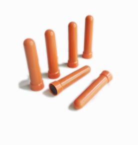 Short-range nail-shaped electronic markers for oil and gas pipeline positioning; buried low-frequency RFID tags; positioning markers for communication fiber optic cables and pipelines.