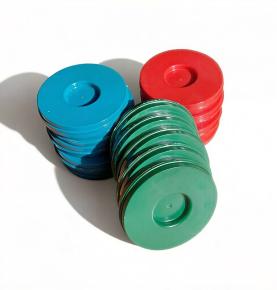121.6KHz RFID Marker for Sewage Pipes | Underground Disc Beacon for Drainage Systems