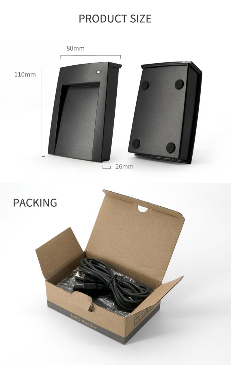 RFID Card Reader For Em4100 TK4100 SMC4001 Chip Card 10 RFID Card Reader For Em4100 TK4100 SMC4001 Chip Card 10