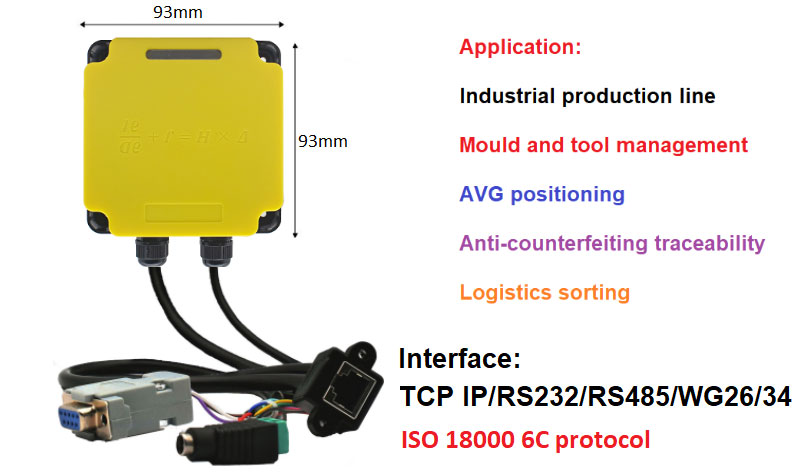 RFID Industrial Reader Modbus connected PLC UHF RFID 915M all-in-one production line management 7 RFID Industrial Reader Modbus connected PLC UHF RFID 915M all-in-one production line management 7