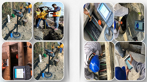 Buried ID nail-shaped electronic marker power communication pipeline positioning RFID tags 3 Buried ID nail-shaped electronic marker power communication pipeline positioning RFID tags 3