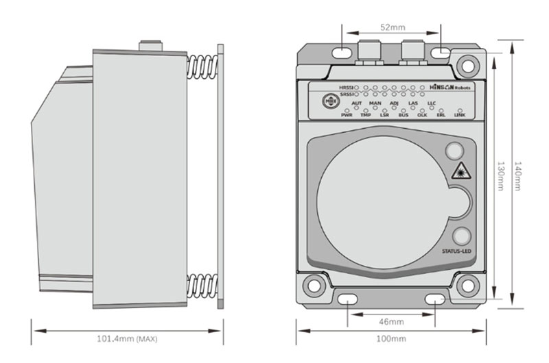 Stacker | Three-dimensional warehouse | Crane wireless optical communication transceiver equipment Optical communication data transmitter 3 Stacker | Three-dimensional warehouse | Crane wireless optical communication transceiver equipment Optical communication data transmitter 3