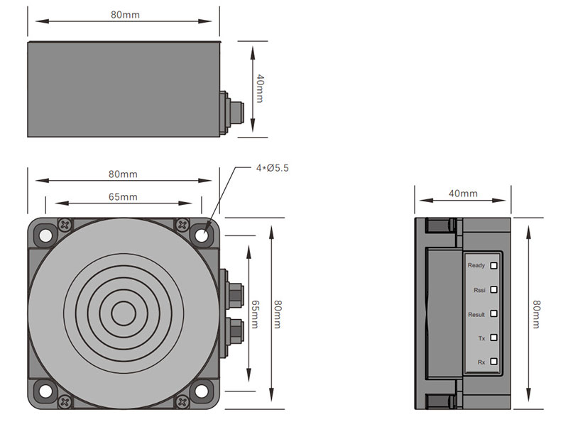 ISO15693 high frequency code reader RFID sensor AGV ground sensing tag reader 4 ISO15693 high frequency code reader RFID sensor AGV ground sensing tag reader 4