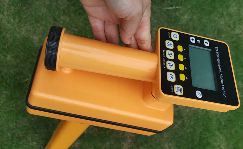 RFID power cable pipeline positioning electronic marker detector RFID underground tag reader