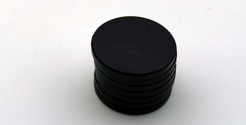 Low frequency industrial RFID data carrier AGV site positioning ground sensing tag landmark card 4