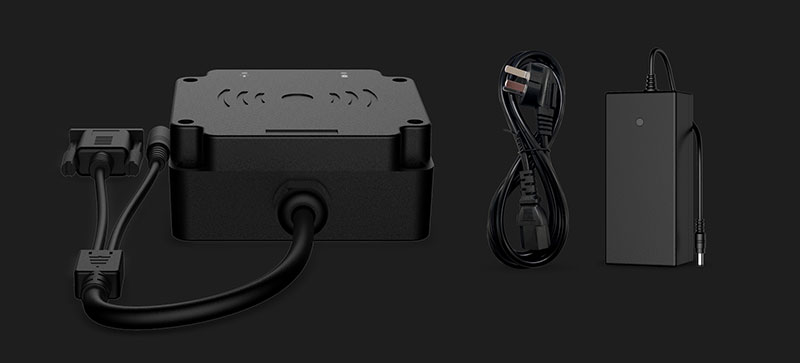 RFID UHF MQTT Profinet protocol RJ45 industrial UHF card reader 0-36V 2 meters IP65 3