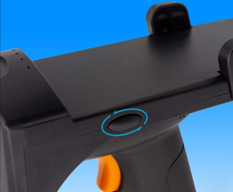 Bluetooth UHF handheld RFID collector QR code scanning reader ready to connect and use without development 5