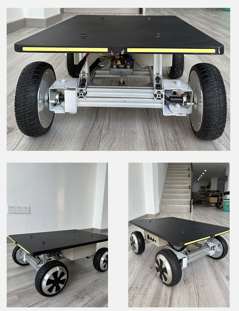 RFID flat electric remote control warehouse inventory car 4 RFID flat electric remote control warehouse inventory car 4