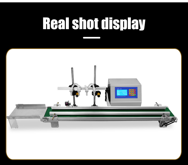 RFID automatic small four-head liquid filling machine RFID conveyor belt liquid filling machine with conveyor 12