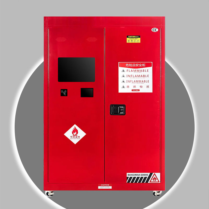 RFID intelligent explosion-proof cabinet for gas detection laboratory, RFID industrial explosion-proof chemical safety storage cabinet for flammable and explosive hazardous materials.