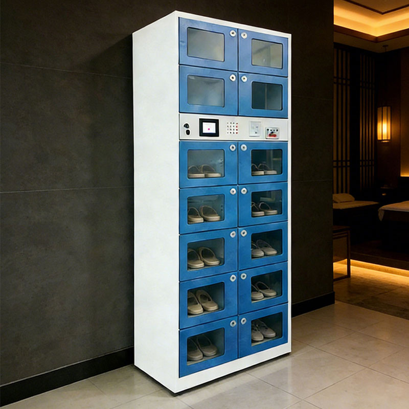 RFID UV disinfection shoe cabinet, ozone automatic timed disinfection, air-purifying smart shoe cabinet, plasma disinfection, fresh air shoe cabinet 3