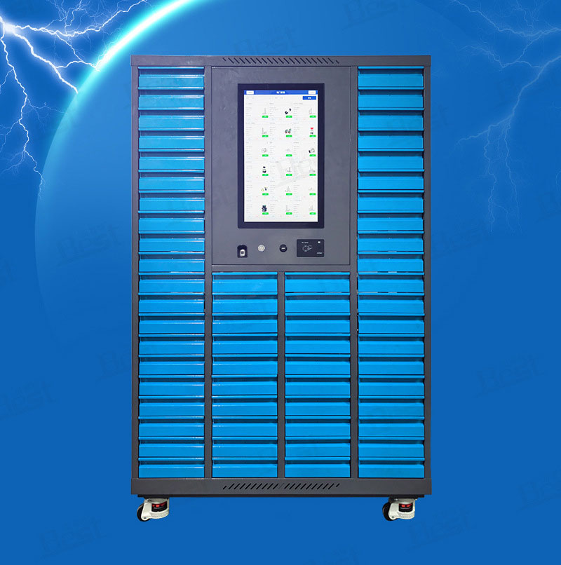 RFID smart material cabinet, RFID tool borrowing and returning cabinet, workshop card swiping, facial recognition, measuring tools, cutting tools, and spare parts management cabinet