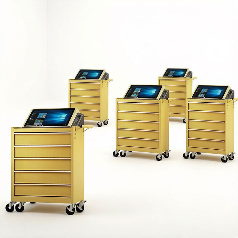 RFID Smart Tool Cart Industrial-Grade Equipment for Factory Workshops