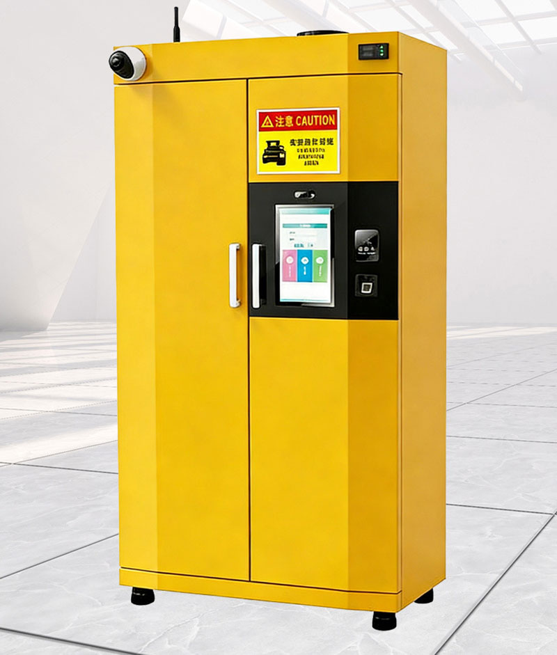 Smart RFID Weighing Cabinet for Lab Chemical Management | UHF RFID & Access Control