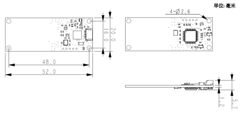 Miniature NFC Reader Module | Embedded RFID 848kbps | USB CCID | PC/SC