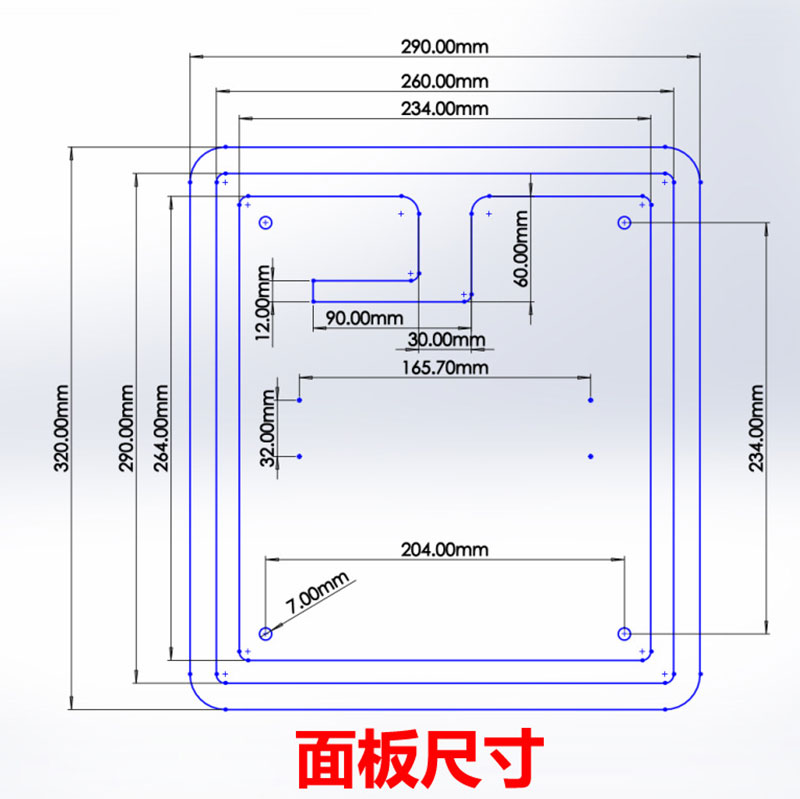 Low Frequency Panel <a href=https://rfid-life.com/RFID-Reader.html target='_blank'>RFID Reader</a> for Animal Ear Tags | HDX/FDX-B | 60cm Range | IP67 Low Frequency Panel RFID Reader for Animal Ear Tags | HDX/FDX-B | 60cm Range | IP67