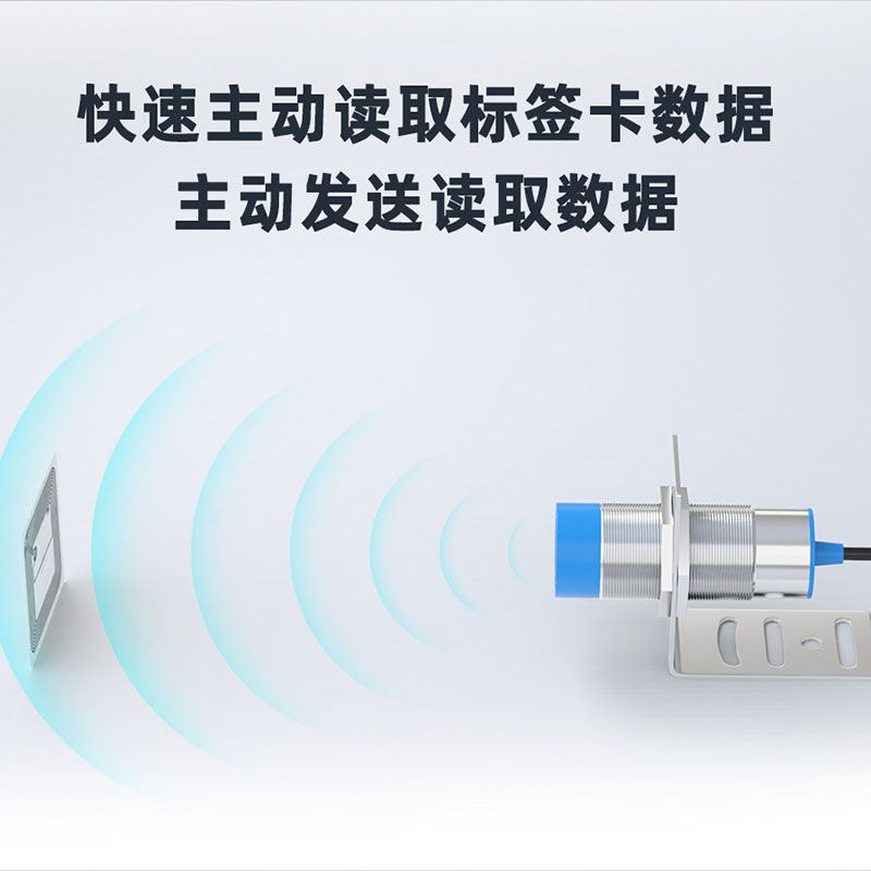 Industrial High-Frequency RFID Reader | ISO15693 | Modbus RTU Master/Slave 5
