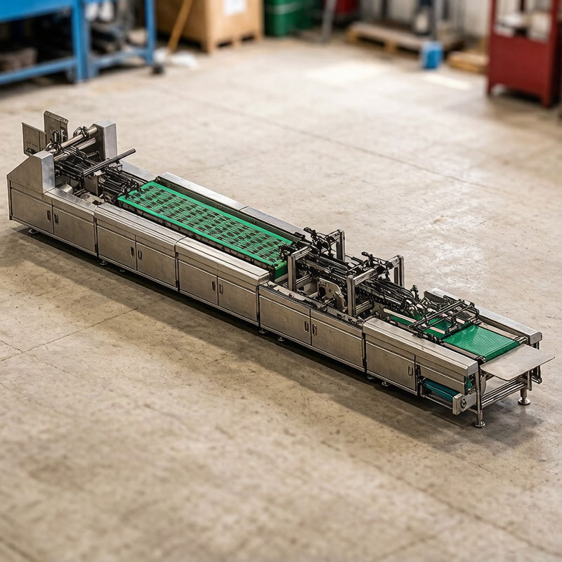 RFID Visual Inspection Rejection Coding Production Line – Automated Manufacturing Solution
